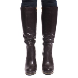 Botas De Tacón Alto JU862 Marrón 1