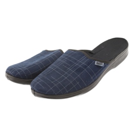 Zapatos befado hombre pu 089M409 negro azul marino 3