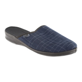 Zapatos befado hombre pu 089M409 negro azul marino 1