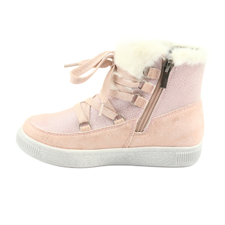 Botas rosa empolvado Big Star 374080 rosado amarillo 2