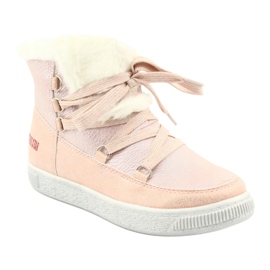 Botas rosa empolvado Big Star 374080 amarillo 1