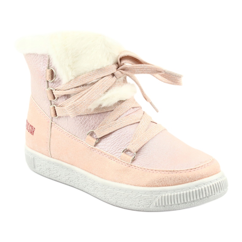 Botas rosa empolvado Big Star 374080 amarillo 1
