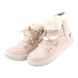 Botas rosa empolvado Big Star 374080 amarillo 3