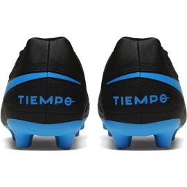 Botas de fútbol Nike Tiempo Legend 8 Club FG / MG M AT6107 004 negro 4