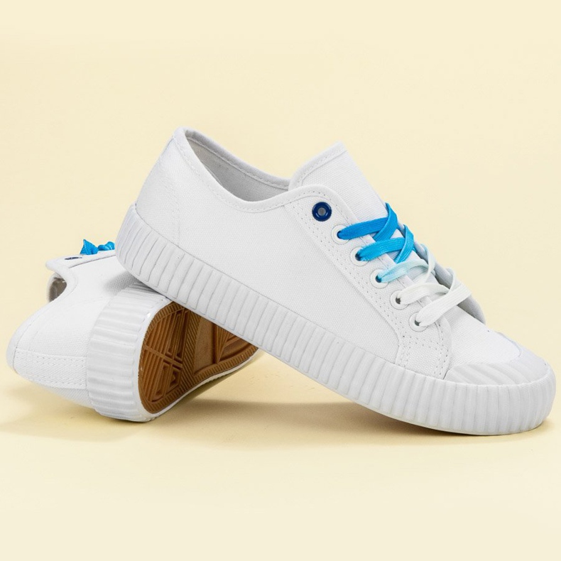 SHELOVET Zapatillas blancas blanco 1