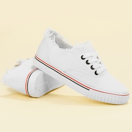 SHELOVET Zapatillas Textiles Blancas blanco 1