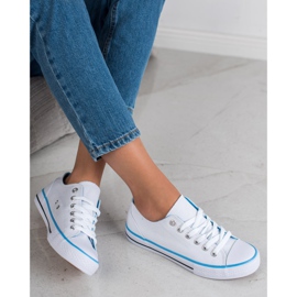 SHELOVET Zapatillas clásicas blancas blanco 2