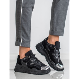 Small Swan Zapatillas con cordones negro 1 Small Swan Zapatillas con cordones negro 1