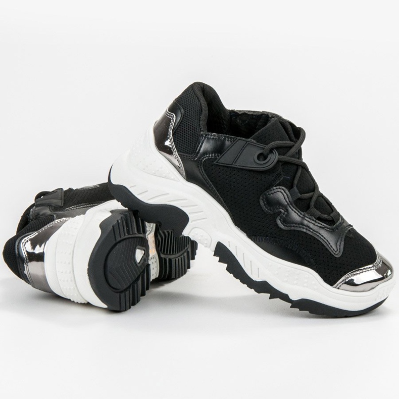 Small Swan Zapatillas negras para mujer negro 1 Small Swan Zapatillas negras para mujer negro 1