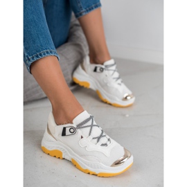 Small Swan Zapatillas blancas de mujer blanco 2