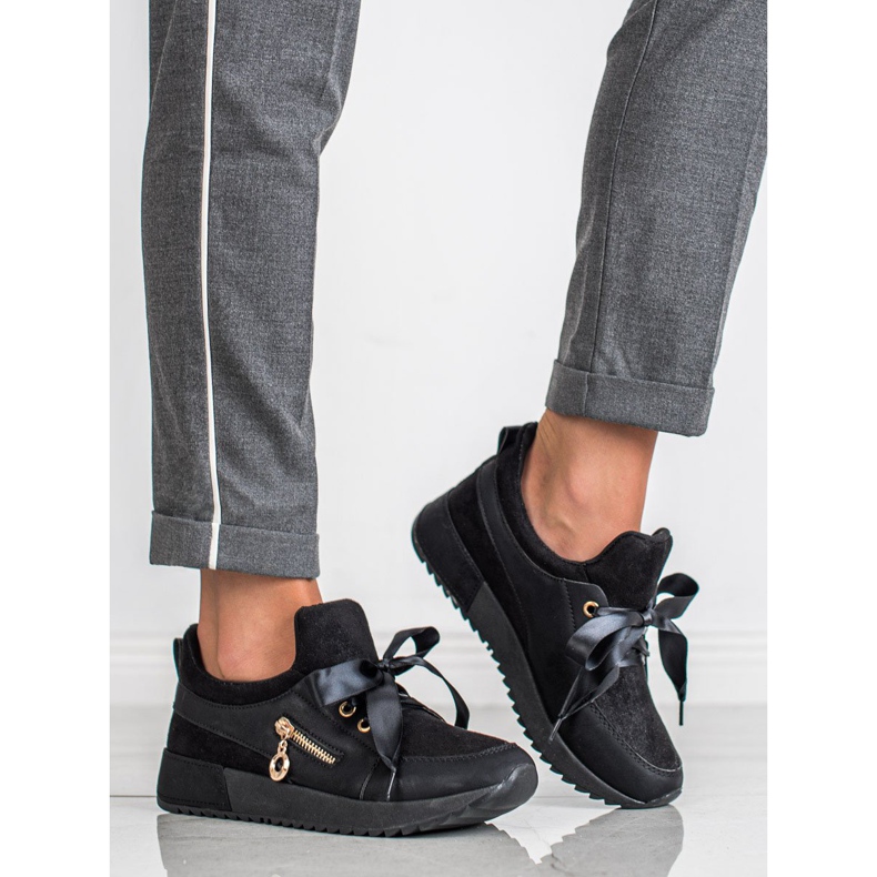 SHELOVET Zapatos brocados negro 1