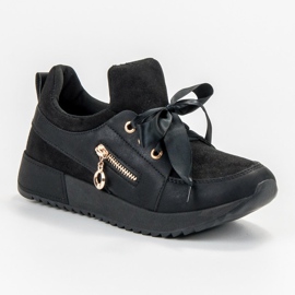 SHELOVET Zapatos brocados negro 3