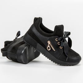 SHELOVET Zapatos brocados negro 4