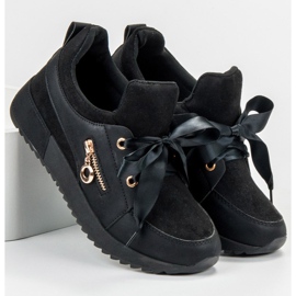 SHELOVET Zapatos brocados negro 5