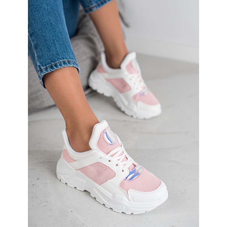 GUAPISSIMA Zapatillas de moda blanco 2
