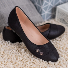 Small Swan Bailarinas con purpurina negro 1 Small Swan Bailarinas con purpurina negro 1