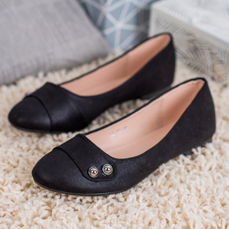 Small Swan Bailarinas con purpurina negro 2 Small Swan Bailarinas con purpurina negro 2