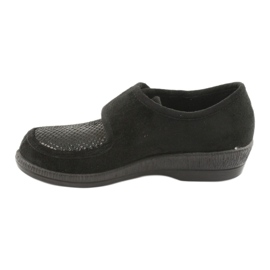 Dr.orto Befado Shoes de velcro para mujeres PU 984D012 Negro 4