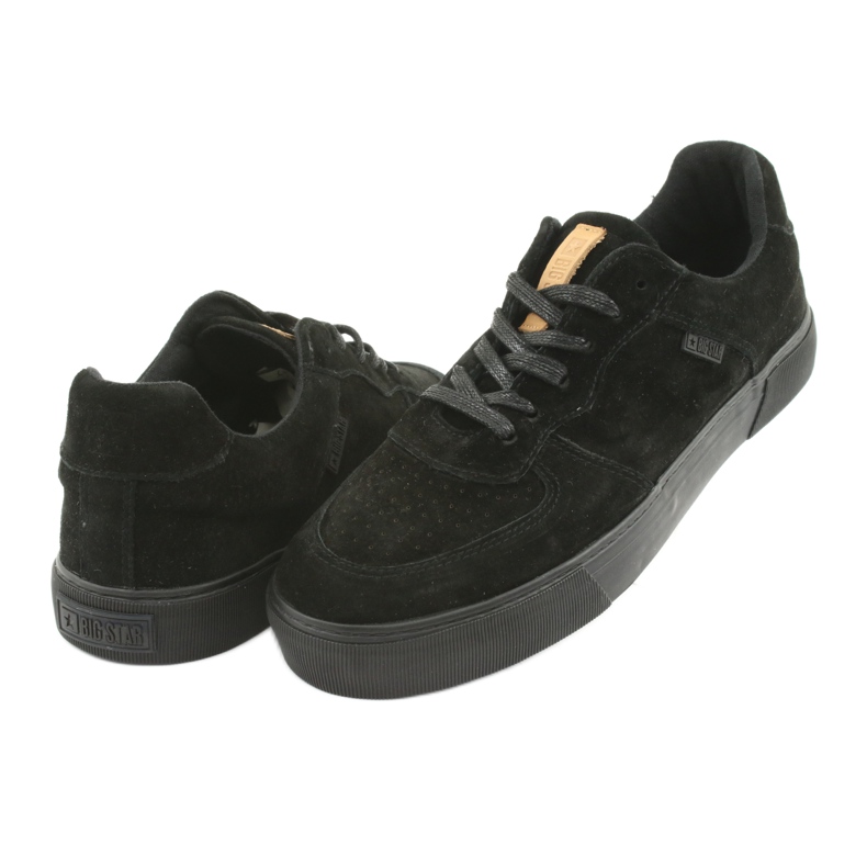 Zapatillas negras Big Star 174362 negro 4