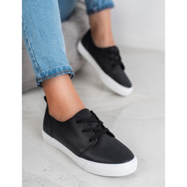 SHELOVET Zapatos brogue negros 4