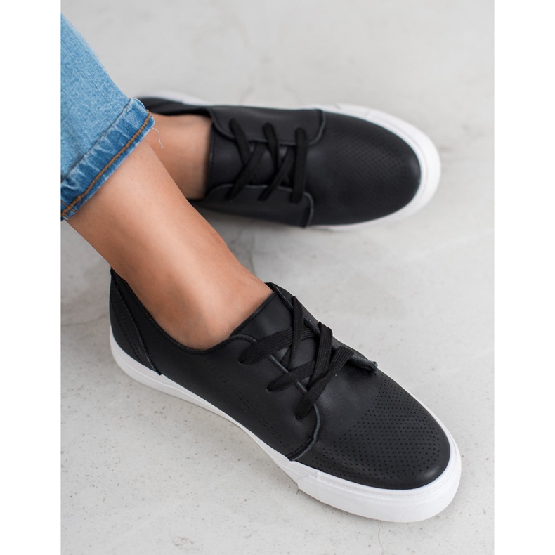 SHELOVET Zapatos brogue negros 1