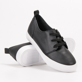 SHELOVET Zapatos brogue negros 3