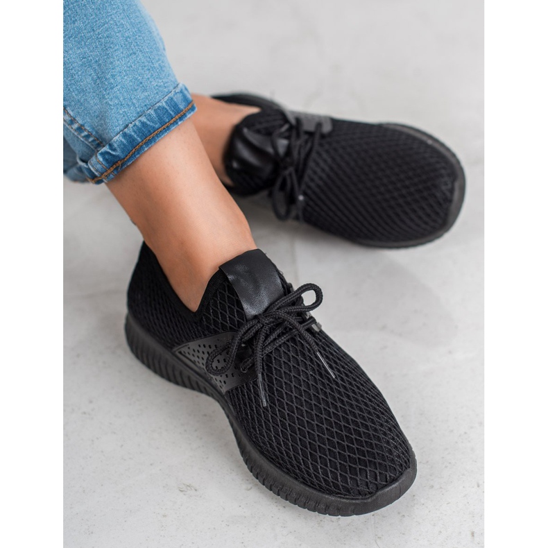 SHELOVET Calzado Deportivo Textil negro 1