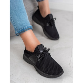 SHELOVET Calzado Deportivo Textil negro 3
