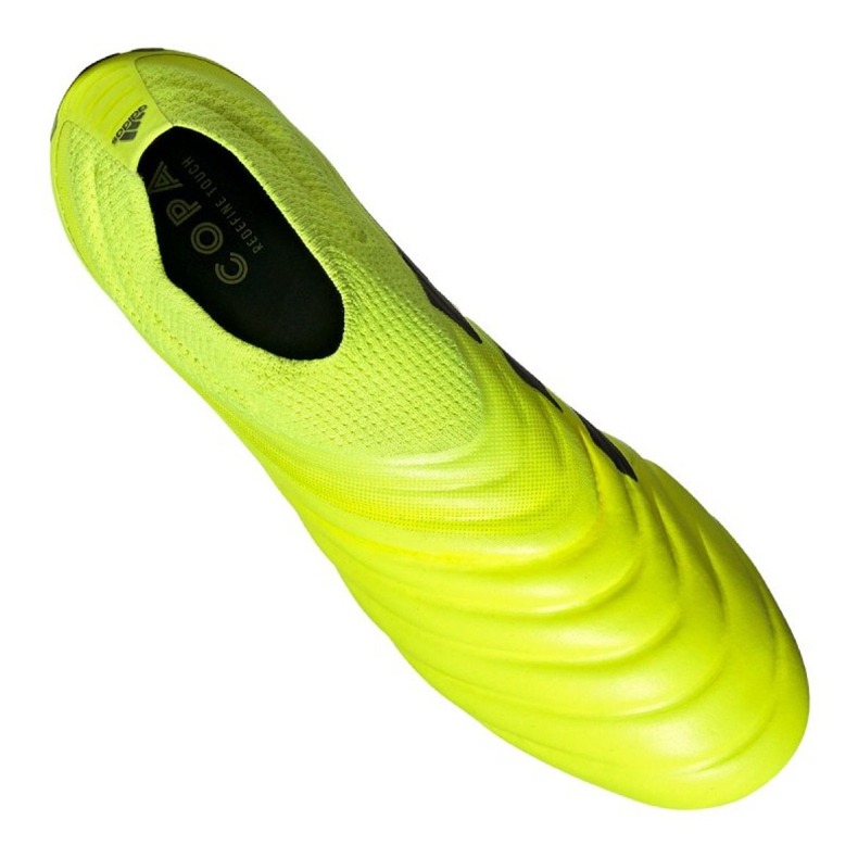 Botas de fútbol adidas Copa 19+ Fg M F35515 amarillo amarillo 1