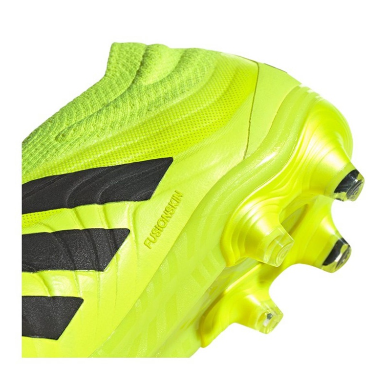 Botas de fútbol adidas Copa 19+ Fg M F35515 amarillo amarillo 2
