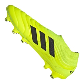 Botas de fútbol adidas Copa 19+ Fg M F35515 amarillo amarillo 4