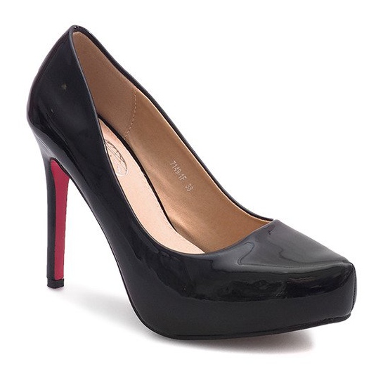 Pasadores lacados en la plataforma 7149-F Negro 1