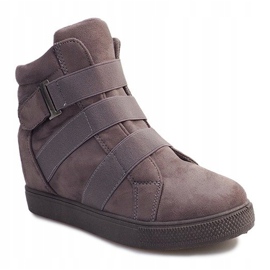 Zapatillas con elásticos XY-297 Gris 1