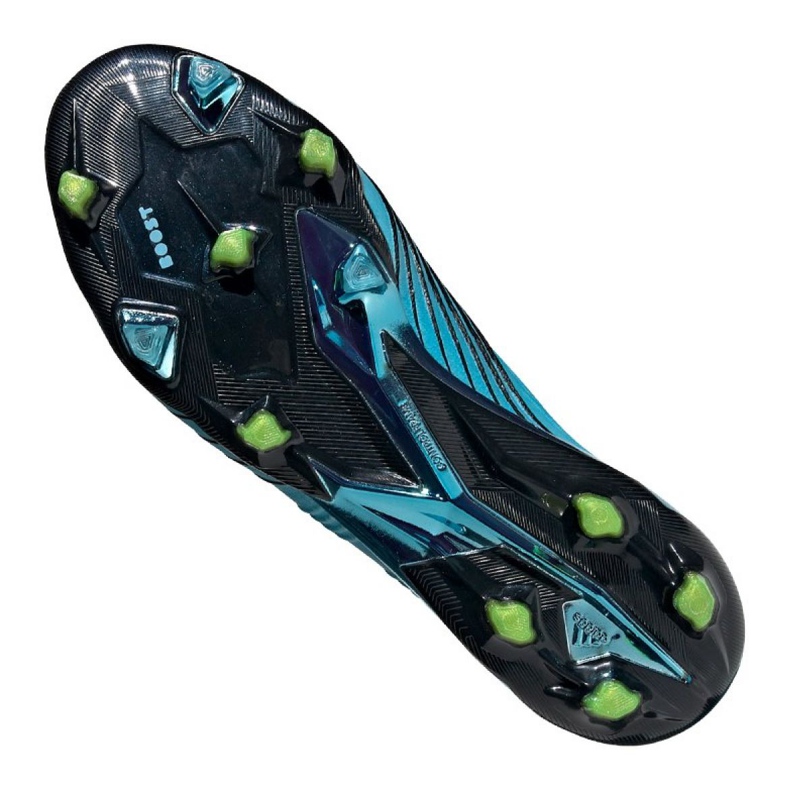 Botas de fútbol adidas Predator 19+ Fg M F35613 azul azul 2