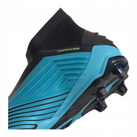 Botas de fútbol adidas Predator 19+ Fg Jr G25788 azul azul 5