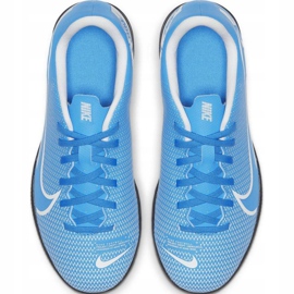 Zapatillas de fútbol Nike Mercurial Vapor 13 Club Ic Jr AT8169-414 azul azul 2 Zapatillas de fútbol Nike Mercurial Vapor 13 Club Ic Jr AT8169-414 azul azul 2