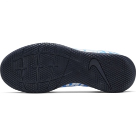 Zapatillas de fútbol Nike Mercurial Vapor 13 Club Ic Jr AT8169-414 azul azul 4