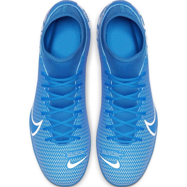 Zapatillas de fútbol Nike Mercurial Superfly 7 Club FG / MG M AT7949-414 azul azul 1 Zapatillas de fútbol Nike Mercurial Superfly 7 Club FG / MG M AT7949-414 azul azul 1