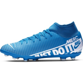 Zapatillas de fútbol Nike Mercurial Superfly 7 Club FG / MG M AT7949-414 azul azul 2 Zapatillas de fútbol Nike Mercurial Superfly 7 Club FG / MG M AT7949-414 azul azul 2