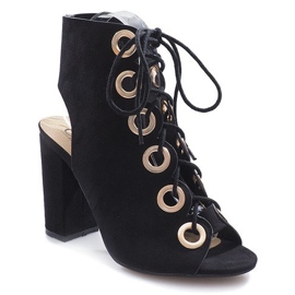Botas Sylviane negras negro 1