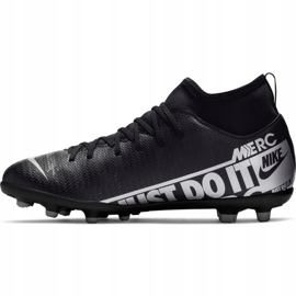 Zapatillas de fútbol Nike Mercurial Superfly 7 Club FG / MG Jr AT8150-001 rosa negro 2