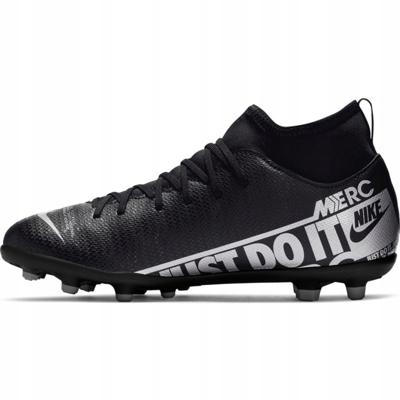 Zapatillas de fútbol Nike Mercurial Superfly 7 Club FG / MG Jr AT8150-001 rosado negro 2
