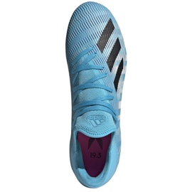Botas de fútbol adidas X 19.3 Fg M F35383 gris azul 2