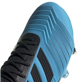 Botas de fútbol adidas Predator 19.1 Sg M F99988 azul azul 3