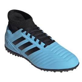 Botas de fútbol adidas Predator 19.3 Tf Jr G25803 azul azul 3