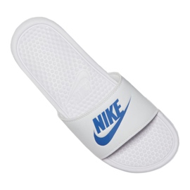 Chanclas Nike Benassi Jdi 343880-102 blanco 5