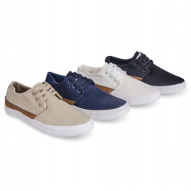 Zapatillas Casual Textil Y010 Caqui multicolor 1