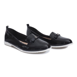 Mocasines lacados en negro de Miss Laura 2