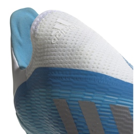 Botas de fútbol adidas X 19.3 Ll Fg Jr EF9114 azul azul 3