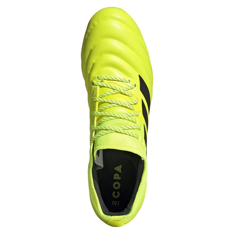 Botas de fútbol adidas Copa 19.1 Sg M G26643 amarillo amarillo 2